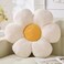 Vdoioe Flower Pillow Cute Daisy Pillow Off White Throw Pillow Cushion 1575 Home Decorative for Couch Bed