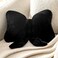 Novohive Bow Pillow Throw Pillows Butterfly Shaped Decorative Cute Pillows for Bed Sofa Cute Home DecorBlack 10 8inch