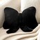 Novohive Bow Pillow Throw Pillows Butterfly Shaped Decorative Cute Pillows for Bed Sofa Cute Home DecorBlack 10 8inch