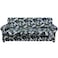 hyha Couch Cover Floral Pattern Stretch Printed 4 Pieces Sofa Slipcovers for 3 Separate Cushion Couch Washable Furniture Protector for DogsSofa Leaves