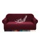 Granbest Premium Water Repellent Sofa Cover High Stretch Couch Slipcover Super Soft Fabric Couch Cover Wine Red Large