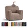 PAULATO BY GA.I.CO. Premium Stretch Couch Covers for Sofa Sofa Chair Cover Washable Dogs Pets Friendly Elastic Polyester Loveseat Slipcovers NonSlip Love Seat Couch Covers Marsala 2139 Wide