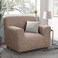 PAULATO BY GA.I.CO. Premium Stretch Couch Covers for Sofa Sofa Chair Cover Washable Dogs Pets Friendly Elastic Polyester Loveseat Slipcovers NonSlip Love Seat Couch Covers Marsala 2139 Wide