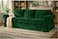 HomeTown Market Velvet Pets Friendly Sofa Covers Custom Made Compatible for IKEA Ektorp Three Seat Sofa Slipcovers Velvet Green Ektorp 3