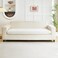 Disayu Couch Covers for 3 Cushion Sofa Pet Friendly Couch Cushion Covers Universal Sofa Covers Washable Stretch Slipcovers for Sectional Sofa Texture Ivory WhiteLarge Triple Seat Cover