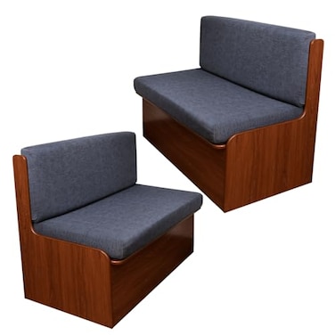 CRFATOP 2 Sets RV Dinette Cushion Covers Printed Camper Cushion Slipcover Stretch 2 Seat Sofa Chair Cover Furniture Protector for RV Camper Car Bench 2 Backrest Covers 2 Bench Covers03