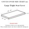 Disayu Couch Covers for 3 Cushion Sofa Pet Friendly Couch Cushion Covers Universal Sofa Covers Washable Stretch Slipcovers for Sectional Sofa Texture GrayLarge Triple Seat Cover