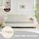 Yoovat Couch Cushion Covers for Sofa Couch Covers WearResistant Universal Sofa Cover Washable Stretch for Sectional Slipcovers TextureLight GrayLarge Triple Seat Cover