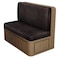 ANARACHON Leather Look RV Dinette Cushion Covers Stretch Camper Cushion Slipcovers for Travel Trailer Couch RV Booth Seat Replacement Camper Sofa Chair Protector 1 Backrest Cover 1 Bench CoverChocolat