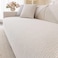 Aucrovee Soft Waterproof Chenille Cover Washable Non Slip Sectional Sofa Covers for 3 Cushion Couch Sofa L Sharped Sofa Slipcover for Pets Furniture Protector 1 PCS 36x82 White