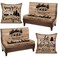HunnmingRe 6 Pcs Rv Dinette Cushion Covers Stretch Washable Rv Dinette Cushion Covers Camper Accessories for Camper Car Bench 2 Pillowcase 2 Backrest and 2 Bench ReplacementMountain