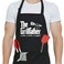 Febmeib 100 Cotton Waterproof Oil Proof Thick and Durable Chef Apron with 2 Big PocketsFunny Apron for MenWomenThe Grillfather Kitchen Cooking BBQ Grill Bib Adjustable