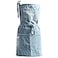 Jowcud Denim Apron With 5 Pockets for Cooking KitchensHairstylist Aprons for Women MenAdjustable Bib Jean Apron for Arts Gardening Cafes Bars Work