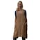 Larmliss Womens Pinafore Square Apron Baking Cooking Gardening Works Cross Back CottonLinen Blend Dress with 2 Pockets