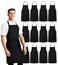 Avalon Kitchen black apron for women black aprons bulk chef apron for men grilling aprons for men