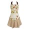 DII Womens Fall Thanksgiving Kitchen Apron Adjustable Long Waist Ties Fall In Love