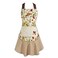 DII Womens Fall Thanksgiving Kitchen Apron Adjustable Long Waist Ties Fall In Love