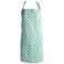 DII Lattice Basics Collection Kitchen Essentials Apron Aqua