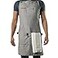 Asaya Chef BBQ Apron with Pockets Cross Back Canvas Cooking Apron for Women and Men Adjustable Work Grilling Aprons with Pocket Bottle Opener and Hand Towel 10oz Cotton Canvas Grey
