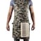 Asaya Chef BBQ Apron with Pockets Cross Back Canvas Cooking Apron for Women and Men Adjustable Work Grilling Aprons with Pocket Bottle Opener and Hand Towel 10oz Cotton Canvas Camo