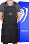 Dalstrong Professional Chefs Kitchen Apron Sous Team 6 Heavy Duty Waxed Canvas 5 Storage Pockets Towel Tong Loop Liquid Repellent Coating Genuine Leather Accents Adjustable Straps