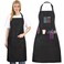 Noverlife Hair Stylist Apron with 4 Pockets Hair Resistant 34 Inch Long Hairdresser Apron with Adjustable Strap Machine Washable Salon Pinafore Multi Function Stylist Work Pinafore for Barber