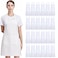 Nymmoata 2 Pack White Bib Aprons Unisex Apron Bulk with Extra Long Ties Women Men Apron with Pockets Chef Aprons for Kitchen Painting Cooking Grill BBQ