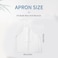 Nymmoata 2 Pack White Bib Aprons Unisex Apron Bulk with Extra Long Ties Women Men Apron with Pockets Chef Aprons for Kitchen Painting Cooking Grill BBQ