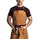 hedleybennett hedley bennett Essential Apron Professional Chef Apron with Pockets Kitchen Apron for Men Grilling Apron Chef Aprons for Men Apron for Women 8oz 100 Cotton Canvas Fabric Denver Brown