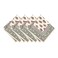 Elrene Home Fashions Nomad Harvest Block Print FallThanksgiving Cloth Dinner Napkins 17x17 Set of 4