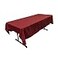 LA Linen Polyester Poplin Washable Rectangular Tablecloth Stain and Wrinkle Resistant Table Cover 60x84 Fabric Table Cloth for Dinning Kitchen Party Holiday 60 by 84Inch Cranberry