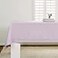 Solino Home Lilac Linen Tablecloth 60 x 120 Inch 100 Pure Linen Hemstitch Table Cloth for Rectangle Tables Classic Hemstitch Machine Washable Tablecloth for Summer