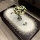 COMFEELING Coffee Tablecloth for Living Room Center Table Doilies Embroidery Lace Tablecloth Home Dining Coffee Table Cover Centerpiece Decor 197433 Inch Oval