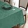 Romanstile Rectangle Tablecloth Waterproof and Wrinkle Resistant Washable Table Cloths Polyester Fabric Table Cover for Kitchen DiningPartyWedding Outdoor and Indoor UseGreen52x70inch