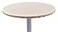 Yourtablecloth Heavy Duty Vinyl Round Fitted Tablecloth Table Cover with Flannel Backing Vibrant Colors Elasticized Tablecloth Great for Indoor and Outdoor Dining and Playing Cards 48 Sand