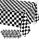 WNINK 6 Pack Black and White Gingham Tablecloth Rectangular Buffalo Checkered Tablecloths Disposable Plastic Plaid Table Cover for Parties Outdoor Picnic Birthday Wedding Camping 54 108 Inch