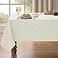 Decorelia Extra Long Rectangle Linen Farmhouse Tablecloth for 10ft TableDirtyrepel Easy to Clean Banquet Burlap Tablecloths for Dining Kitchen TableOblong 60 x 144 Inch 1214 Seats Light Grey