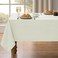 Decorelia Extra Long Rectangle Linen Farmhouse Tablecloth for 10ft TableDirtyrepel Easy to Clean Banquet Burlap Tablecloths for Dining Kitchen TableOblong 60 x 144 Inch 1214 Seats Light Grey