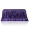 Poise3EHome Purple Sequin Tablecloth 5072 Inch Rectangle Sparkly Fabric Table Cover Overlay for Halloween Birthday Party Holiday Decoration