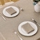 Veblandy Rectangle Tablecloth Linen Textured Waterproof Stain Resistant Table Cloth Wrinkle Free Decorative Fabric Farmhouse Table Cover for DiningPartyBuffetWedding 60 x 104 Inch Mocha