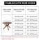 Eiuflka Farmhouse Round Fitted Tablecloth with Elastic Edge Wood Texture Outdoor Tablecloth Waterproof Table Cover for Kitchen Picnic Party Decor Fits 4044 Diameter Round Tables