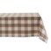DII Buffalo Check Collection Classic Farmhouse Tablecloth 60 x 104 Stone