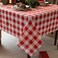Essifunia Classic Gingham Plaid Tablecloth Fabric Rectangular 58x102 Inch Water Resistant Checked Table Cloth for IndoorOutdoor Use Table Cover for Kitchen Picnics Gardens and Parties