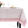 CPC COTTON PRINT CLUB CPC Tablecloth 100 Cotton 60x60 Inch Indian Block Print Square Table Cover Table Cloth for Weddings SpringSummer Barbeque Pink Sapphire