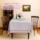 CPC COTTON PRINT CLUB CPC Tablecloth 100 Cotton 60x60 Inch Indian Block Print Square Table Cover Table Cloth for Weddings SpringSummer Barbeque Pink Sapphire