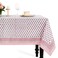 CPC COTTON PRINT CLUB CPC Tablecloth 100 Cotton 60x60 Inch Indian Block Print Square Table Cover Table Cloth for Weddings SpringSummer Barbeque Pink Sapphire