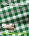 Pureegg Premium Use and Throw Table Covers 10 Pack 54x108 Inch Black for Rectangular Tables Green Plaid