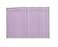 Solino Home Cloth Placemats Set of 4 Cotton Linen Hemstitch Lavender Ice Placemats 14 x 19 Inch for Summer