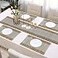 SHILP KATHA Handmade River Grass Dining Table Mats Set of 4 with Runner Heat Resistant Reversible Placemats Zero Plastic Natural Madurkathi Eco Friendly Rustic Dcor 4 Mats and Runner Blissful