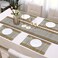 SHILP KATHA Handmade River Grass Dining Table Mats Set of 4 with Runner Heat Resistant Reversible Placemats Zero Plastic Natural Madurkathi Eco Friendly Rustic Dcor 4 Mats and Runner Blissful